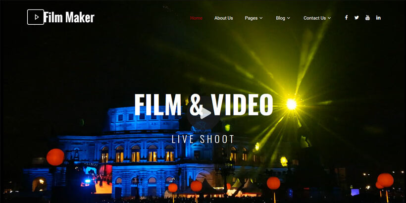 Filmmaker-Best-Free-WordPress-Themes-for-Movie-Reviewing-Sites