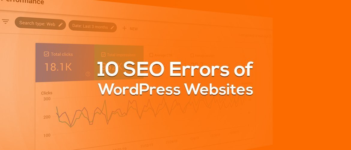 SEO Errors of wordpress websites