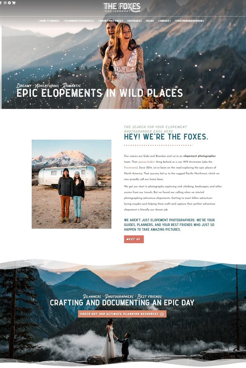 the-foxes-travel-photography-website-example-of-astra-wp-theme