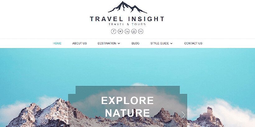 travelinsight free wordpress travel themes