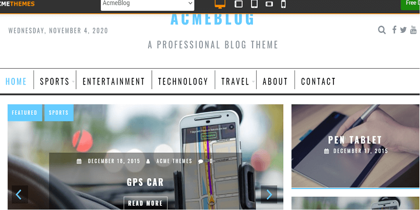 Acme-blog-best-free-wordpress-themes-for-personal-blogs