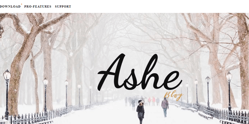 Ashe-Free-WordPress-Theme-for-Personal-Blog 