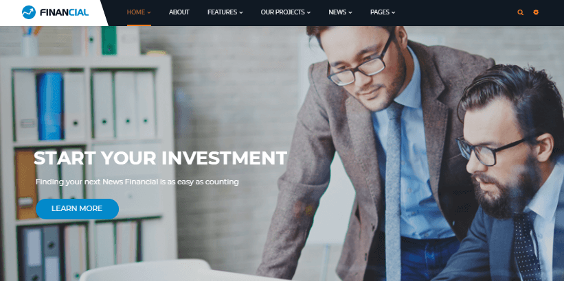 best-financial-consulting-wordpress-theme