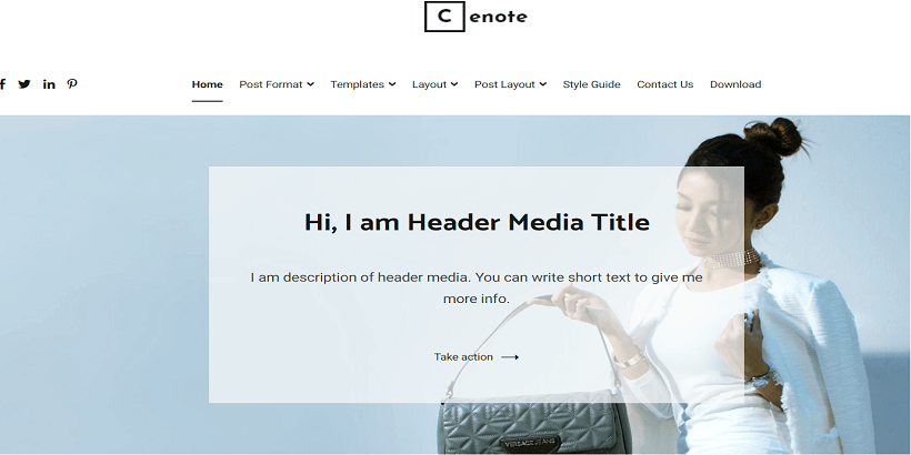 Cenote-Free-WordPress-Theme-for-Personal-Blog 