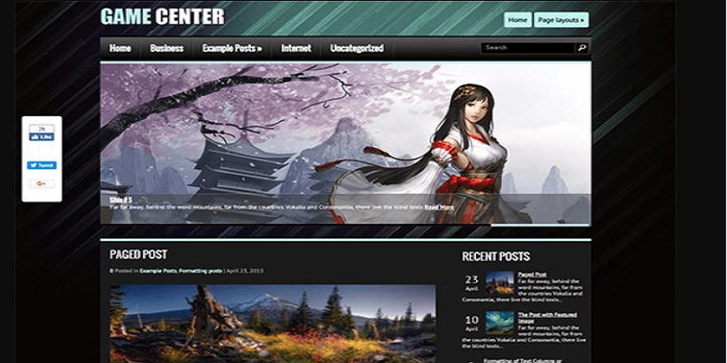 GameCenter-best-wordpress-theme-for-gaming-sites