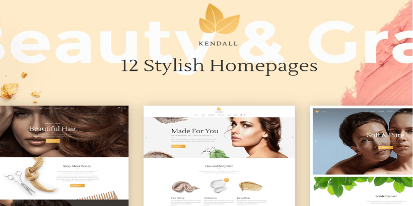 Kendall-best-free-wordpress-theme-for-makeup-artist
