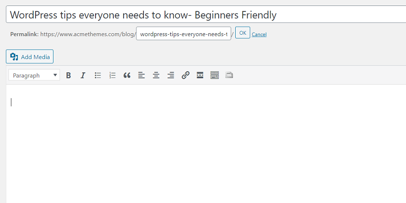 permalink-WordPress-tips-everyone-needs-to-know--Beginners-Friendly