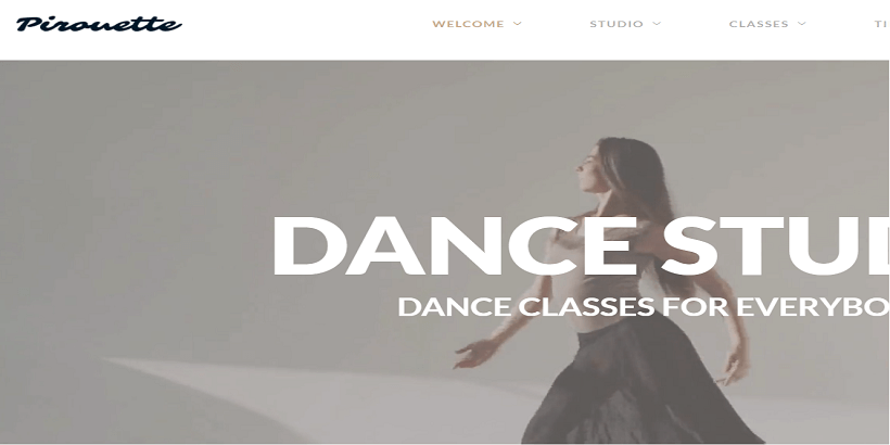 Pirouette-best-wordpress-theme-for-dance-studios