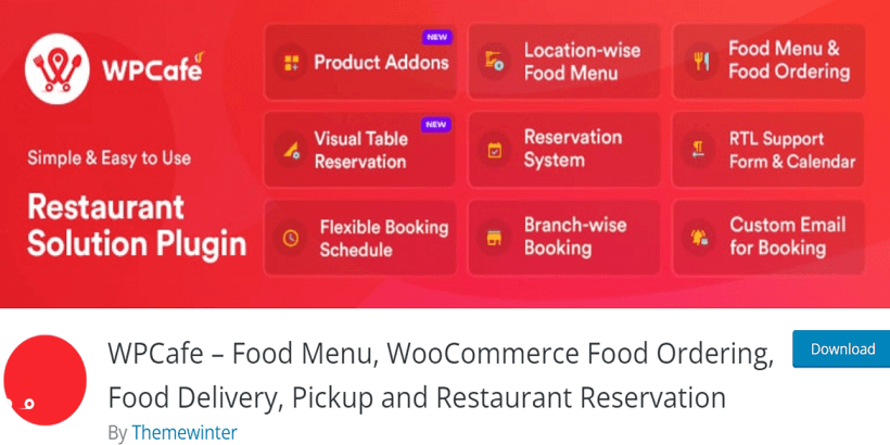 WPCafe-Best-Free-WordPress-Restaurant-Reservation-Plugin