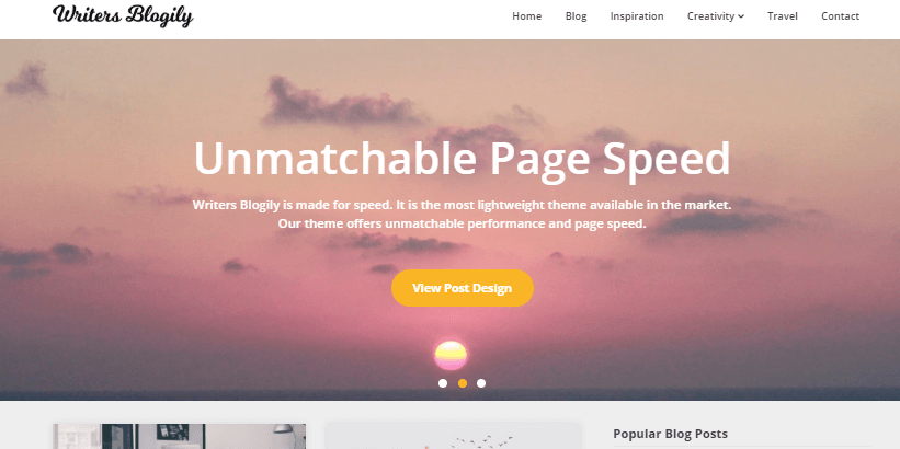 writers-blogily-super-fast-lightweight-free-wordpress-theme-for-writers